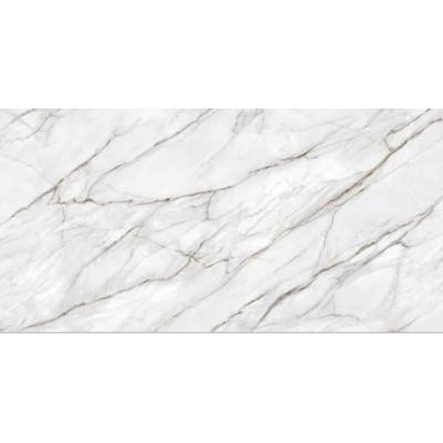 China HD Inkjet Impress Man Made Worktops 3200x1600 Marble Effect Quartz Worktop à venda