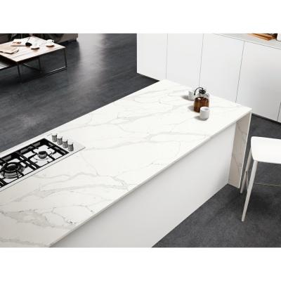 China Discount Quartz Worktops Modern Design Durability And Resistance 126''X63'' for sale