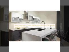 Mohs Hardness 7 Quartz Kitchen Platform Floor Tile With Video