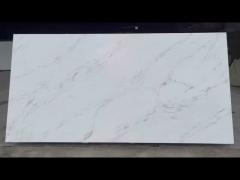 OLK7116 White Quartz Surface Passerby Series Supplier Irreplaceable Home Materials