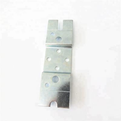 China Steel Sheet Metal Stamping Galvanized Curved Metal Bracket for sale