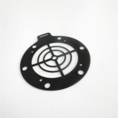 China Black Anodized Machinery OEM ODM Metal Fabrication Sheet Metal Laser Cutting Part for sale