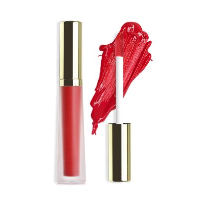 China Waterproof Create Your Own Vegan Brand Lipstick Waterproof Lip Gloss Private Label Matte Liquid Lipstick for sale