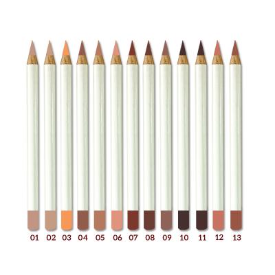 China Vegan Private Label Lip Liner Waterproof Lip Pencil Kit Long-lasting Matte Waterproof Lip Liner for sale