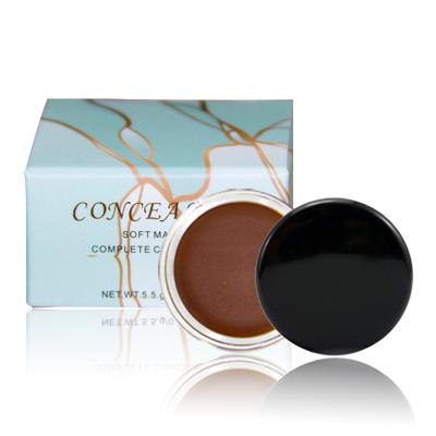 China Moisturizer Makeup Waterproof Custom Logo Full Coverage Contour Concealer Cream Natural Private Label for sale