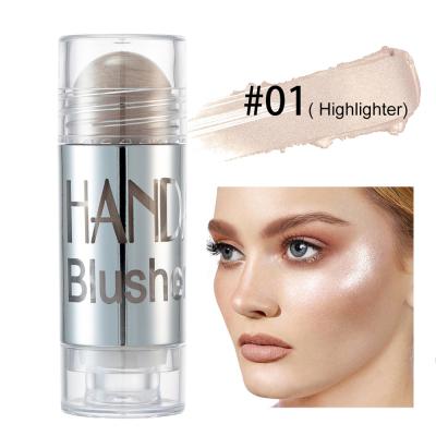 China Private Label Color Makeup Waterproof Natural Cream Stick Vegan Sweet Simple Custom Your Brand Blusher for sale