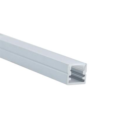 China LS-186 Aluminum Led Radiator Profile Channel 10X10Mm Led Track Sideboard Aluminum Profile for sale