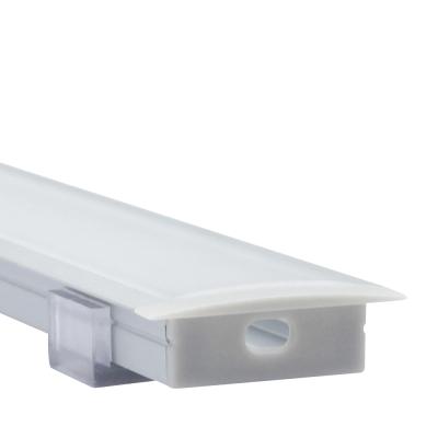 China Radiator Square Shape Recessed Mounting Led Radiator Channel Led Profile Light for sale