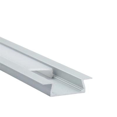 China Decorations LS-047 Lightweight Aluminum Strip Extrusion Aluminum Led Profiles Aluminum Tile Recessed Profile for sale