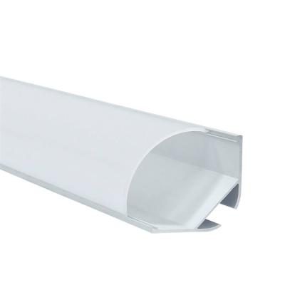 China LS-082 Radiator 30Mm X 30Mm Led Corner Channel Aluminum Corner Joint Angle Led Corner Channel for sale