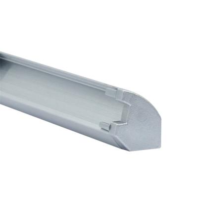 China LS-022 Aluminum Corner Decorations Profile T Slot Corner Led Radiator Profiles for sale