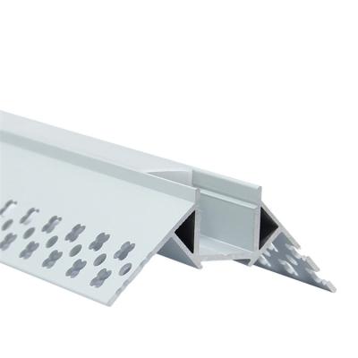 China LS-129 Heatsink Glass Led Aluminum Profile H80Mm Led Edge Line Strip Lights Recessed Wal Led For Drywall for sale