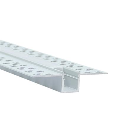 China LS-130 Radiator Led Mount Aluminum Profile Surface Mounted Aluminum Profiles For Led Strips Premium Drywall for sale