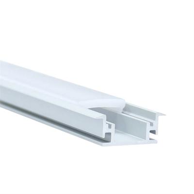 China LS-121 radiator factory price recessed led aluminum profile with PC diffuser for floor for sale