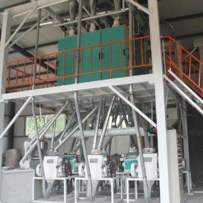 China food & Beverage Factory Design Maize Flour Machine Best In Africa Low Consumption Ugali Fufu Sadza Maize Flour Machine High Quality for sale