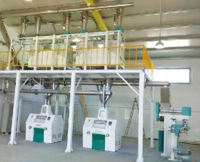 China food & Beverage Plant State 30T/24H New Corn Maize Flour Mill Machinery for sale