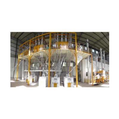 China food & High quality Beverage and maize plant 100TPD corn flour critz milling machine production line for sale for sale