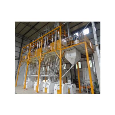 China food & High quality 200T-260T beverage plant by day maize flour mill machine production line for sale