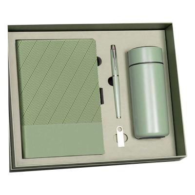 China Agriculture Promotional Executive gift A5 Notebooks with Pen Diary staff employee workers stationary Set For man business corporate Gift set for sale