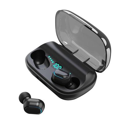 China In-ear Js2 Tws Earbuds Noise Reduction Gaming Led Display With Mic Power Bank Wireless Earphone Mini Headset Headphone for sale