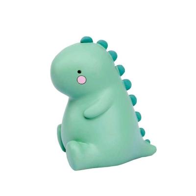 China Large Size Home Decoration Green Dinosaur Piggy Bank Christmas Birthday Gifts, Resin Coin Bank Coin Bank for Kids Boys Girls for sale