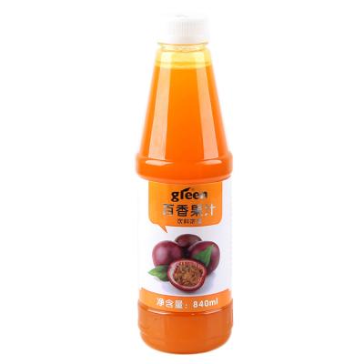 China Natural concentrated passion fruit juice health tea restaurant passion fruit passion fruit juice raw materials for sale