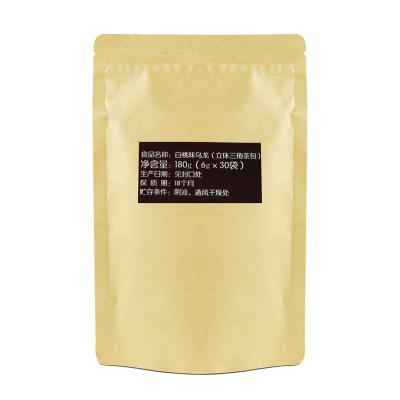 China Off White Tea Shop Milk Tea Shop Oolong Peach Tea Bag Triangle Tea Raw Materials for sale