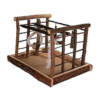 China Viable natural cheap live playground for birds, bird activity center bird gym for sale