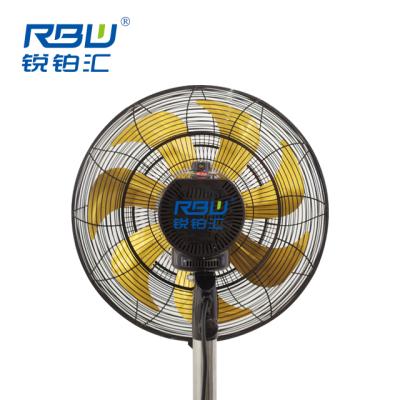 China 5 Speed ​​Electric Standing Fan Strong Wind Outdoor Adjustable Copper Circle Motorhome Appliances for sale