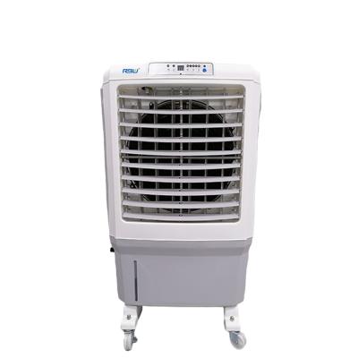 China Hotel caster wheels four industrial and commercial evaporative air cooler 45 L water tank for sale