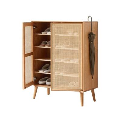 China Modern Wooden Furniture Furniture Storage Shoe Rack (Other) Adjustable Wooden Shoe Cabinet Rack Shoe Rack 10 Layers for sale