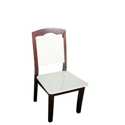 China Household Adjustable Solid Backrest Wooden (Height) Modern Design Dining Folding Chair for sale