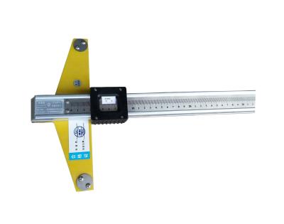 China High Precision And Long Lifespan Railway Switch Offset Scale Ruler / Railroad Track Gauge For Assemblies Gauging For Sale for sale