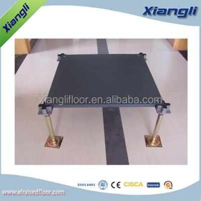 China Data center and computer room steel panel, raised floor, 500mm*500*28mm office automation steel raised floor for sale