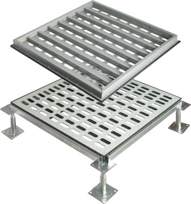 China Modern airflow steel perforated floor with different ventilation for sale