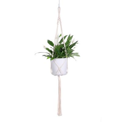 China Home Modern Macrame Plant Decoration Hanging Planter Hanger for Indoor Outdoor for sale