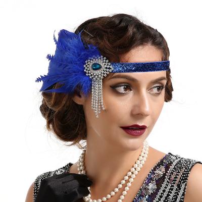 China Popular 1920s accessories headband flapper accessories for women for sale