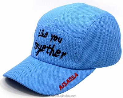 China JOINT Custom Outdoor Sports Mesh Air Light Embroidery Running Athelete Hat for sale