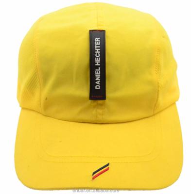 China JOINT Microfiber Outdoor Mesh Soft Lightweight Rubber Patch Custom Logo Running Dry Fit Hat for sale