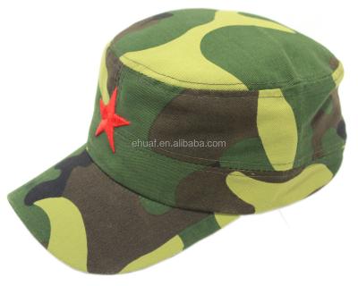 China Good Quality Twill Embroidery Twill Pants Character Cotton Camouflage Military Hat for sale