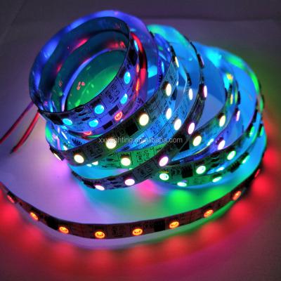 China LANDSCAPE WS2812 WS2815 LPD6803 LED 5050RGB Accessible Cable Strip Light for sale