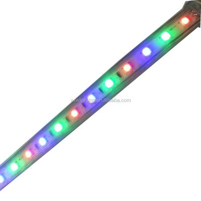 China Hot Sale 5050 RGB 220V 100m/roll LANDSCAPE Chasing Flashing Color Changing Working Led Strip Light for sale