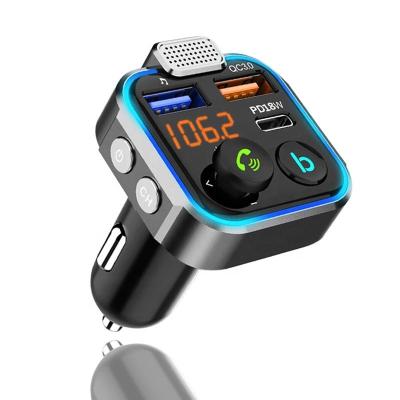 China Multifunctional Bluetooth Fm Transmitter Car MP3 Player 2.4A USB Car Audio Charger for sale