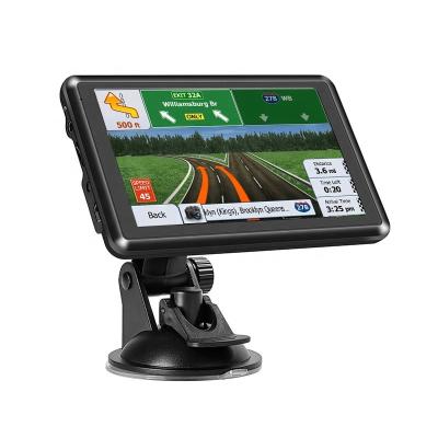 China Car truck bus taxi 128M engine + 8G car GPS SAT NAV 5 inch universal truck navigation system satellite navigator for sale