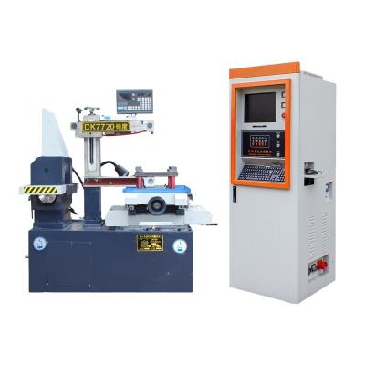 China Building material shops DK7720 voltage 380v NC wire cutting edm machine wedm machine tool for sale