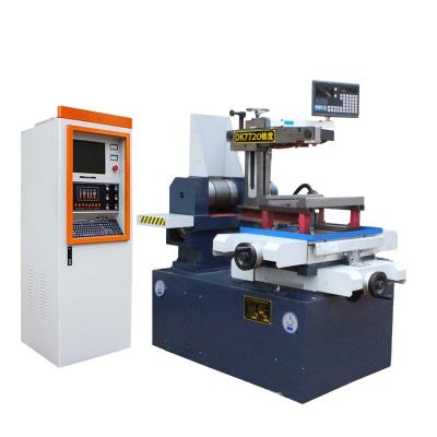 China Building material shops cnc wire edm cutting machine wirecut machine DK7725 DK7720 for sale