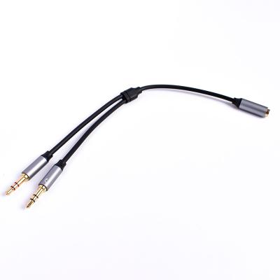 China Car Audio Samll Sequence 3.5mm Y Splitter Cable for sale