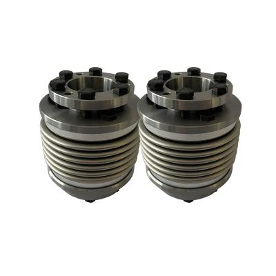 China Building Material Stores SG7-6 Series Spring Coupling CNC Bellows Flexible Coupling for sale