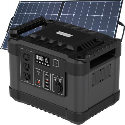 China Type C Factory direct supply professional solar power station portable emergency backup power supply for sale