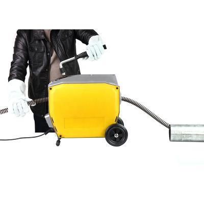 China HongLi Viable Drain Machine Snake Drain Clog Remover Cleaning Machine for sale